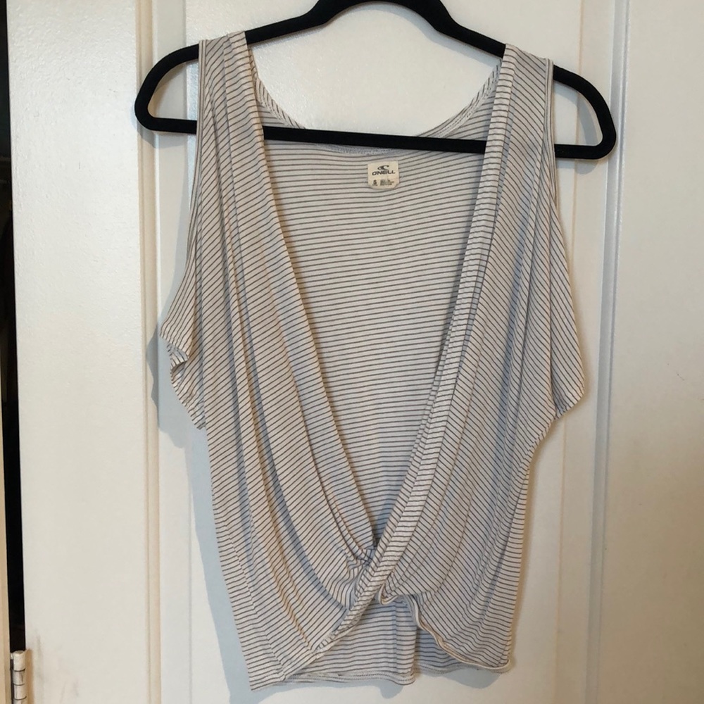 O’Neill Drapped Cold Shoulder Top